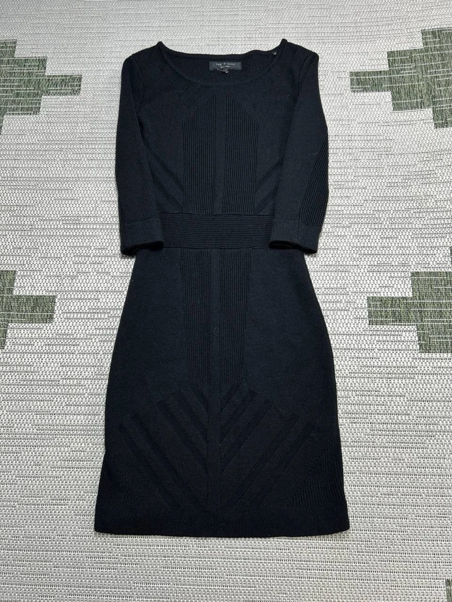 black dress with vest Rag & Bone Dress NWT – La Boutique Resale main image 0