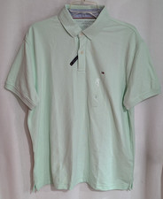 Tommy Hilfiger Men's Light Green Regular Fit Polo Shirt 78J9742-304 Size L-NWT