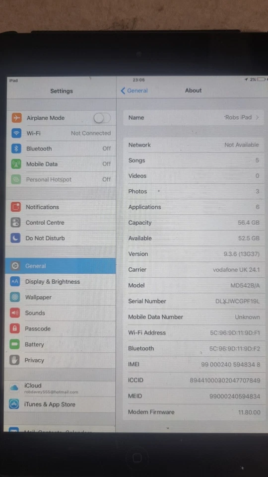 Apple iPad mini (1st generation) · 64GB · Wi-Fi, photo 2 of 2