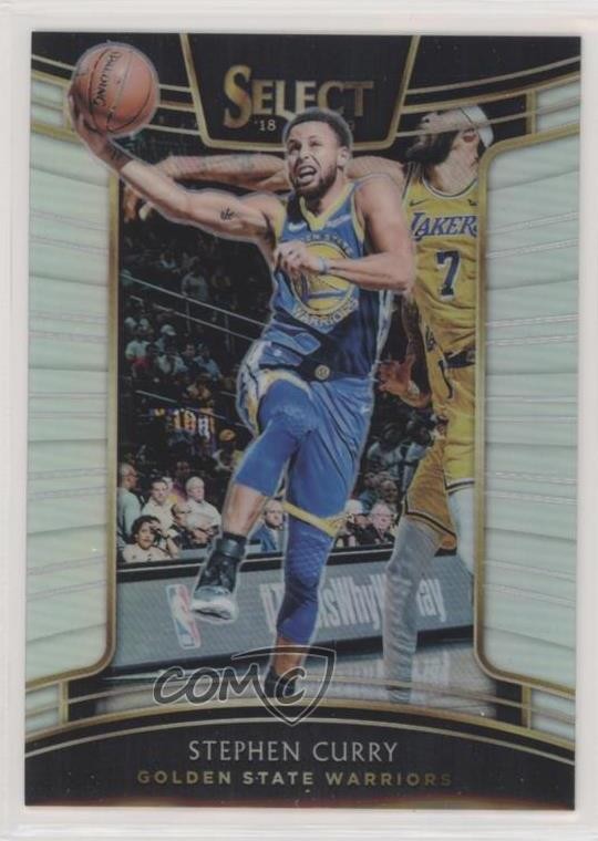 2018-19 Panini Select Concourse Silver Prizm Stephen Curry #1 1v7