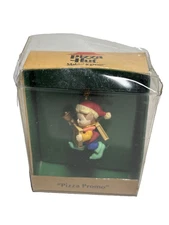 Vintage 1994 Enesco "Pizza Hut – Pizza Promo" Small Wonders Christmas Ornament