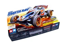 TAMIYA Model Mini 4WD Racing Car REV 1/32 AERO MANTA RAY AR Chassis 18703 AA030