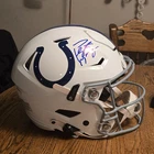 Peyton Manning Signed Colts Speed Flex Helmet. Blue Ink. Fanatics Authenticated