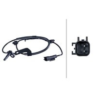 Hella ABS-SENSOR Raddrehzahl Vorne Links Passend FüR CitroËN C-CROSSER C4 Mitsub