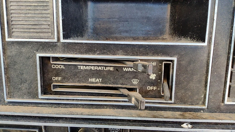 1982-1993 Dodge D350 модуль контроля температуры в приборной панели нагреватель переменного тока головка блока оригинальный - Изображение 2 из 4