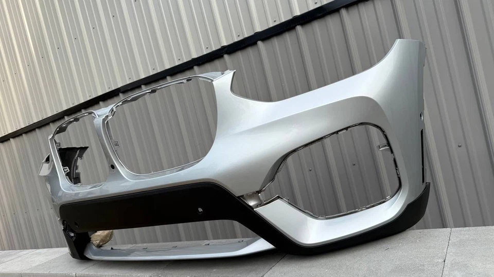 !!️ ¡¡SIN ENVÍO!!️ PARACHOQUES DELANTERO BMW X3 G01 2018 2019 2020 2021 PLATA ORIGINAL Foto 2 de 3