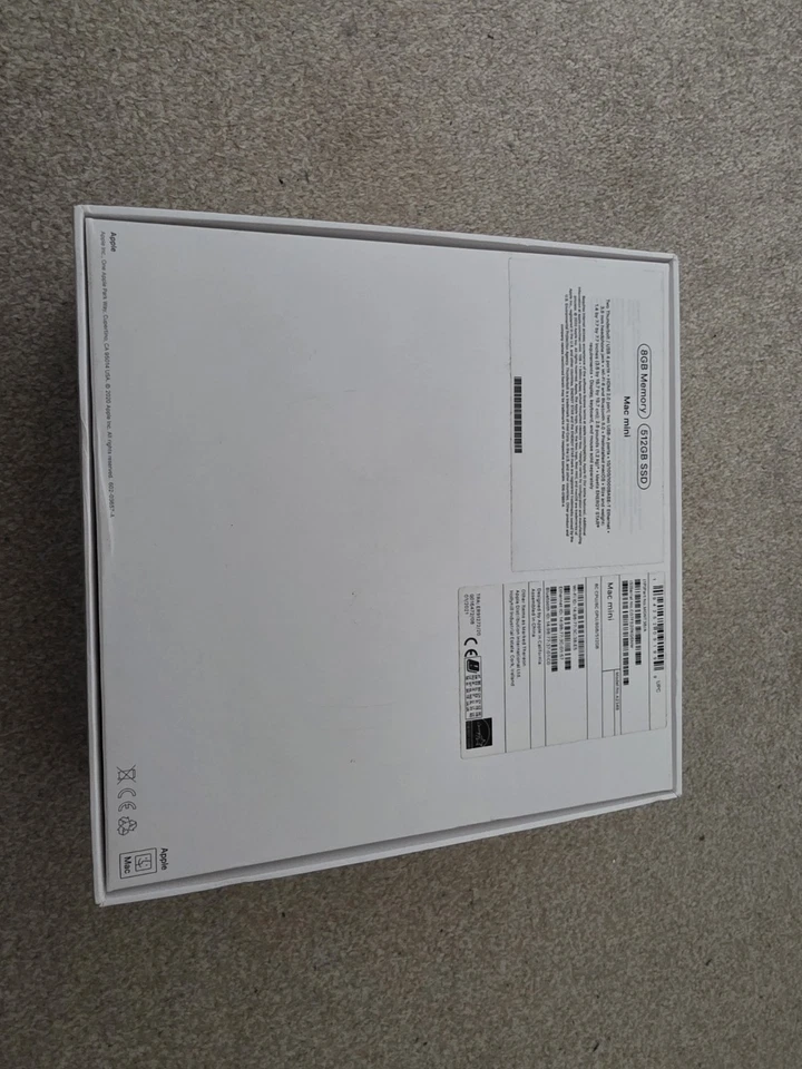 Genuine Mac Mini 2021 512gb Box - Image 2 of 3