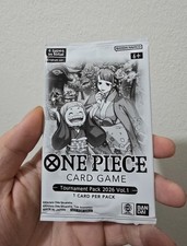One Piece Tournament Pack 2026 Vol. 1 English Booster Pack Sealed New