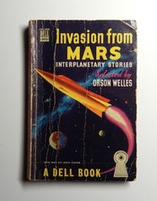 1949 Book Invasion from Mars - Selected works by Orson Wells