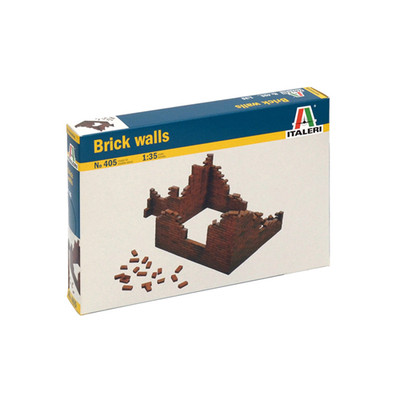 BRICK WALLS KIT 1:35 Italeri Kit Diorami -D- Neues Modell