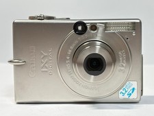 Canon IXY DIGITAL 30 Silver Compact Digital Camera Tested Working Japan