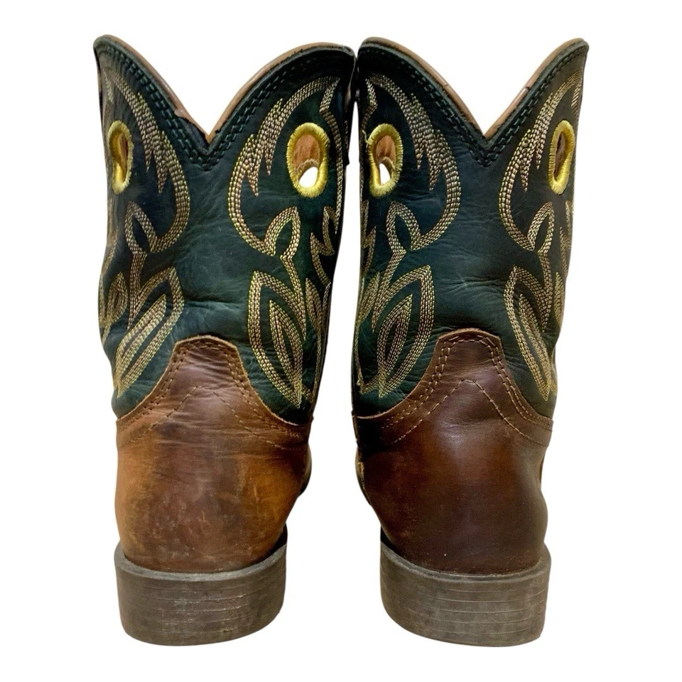 Botas Western Core Puntera Cuadrada Bowline Estilo Justin JK7520 para Niños Talla 5D -Niños Grandes Foto 4 de 4