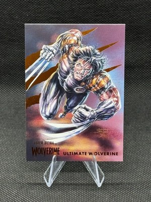2022 Marvel Fleer Ultra Wolverine Orange Foil 23/25 X-23