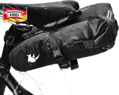 Wasserdichte Fahrradtasche Satteltasche für Mountainbike Rennrad 1,5-13L