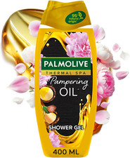 Thermal Spa Pampering Oil Shower Gel 400Ml - with Macadamia Oil - 95% Natural Or 7.20 per litre