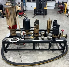 WILL SELL AT; AIRWORKSAUCTION / RARE Steam Whistle Collection 7pc w/ 12" Crosby 