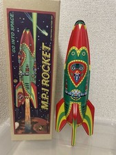 Vintage Tin Toy Rocket MP1 Made in Japan Showa Retro