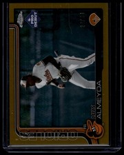 2025 Topps Pro Debut #PDC-49 Luis Almeyda Chrome Gold Refractor #/50