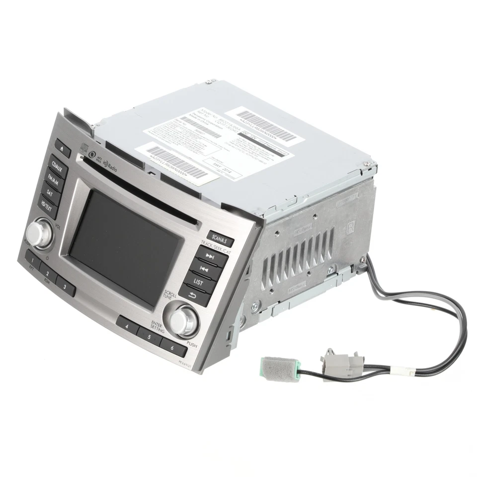 OEM NEW GENUINE 2014 Subaru Legacy Outback Stereo Deck Radio Assembly 86201AJ66A - Imagem 2 de 4