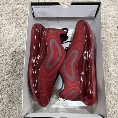 Nike Air Max 720 Red Low Top Lace Up Sneakers AO2924-801 Men
