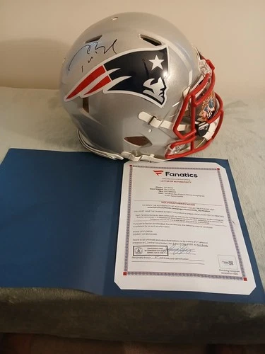 Tom Brady Signed Full Size Authentic New England Patriots Speed Helmet Fanatics