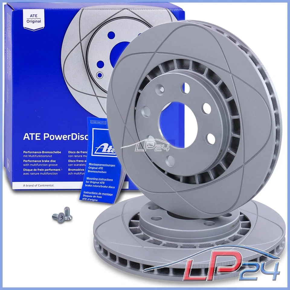 ATE KIT DE FREIN AVANT VENTILÉ Ø296 POUR OPEL ASCONA C ASTRA F - Photo 2/4