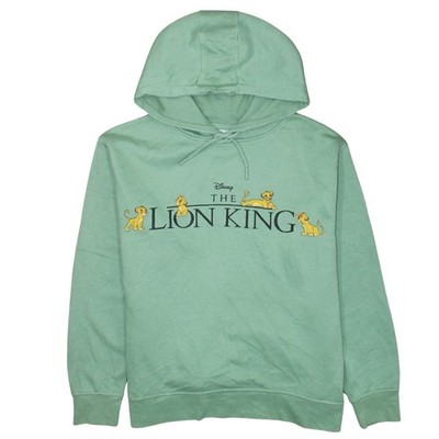 Disney Damen grün Der König der Löwen Pullover Hoodie Größe 12/14