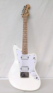 Squier by Fender Mini Jazzmaster HH Chitarra elettrica Olympic White