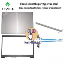 New for Lenovo ideapad L340-15API L340-15IWL LCD Back Cover Lot/Bezel/Hinges/Cap