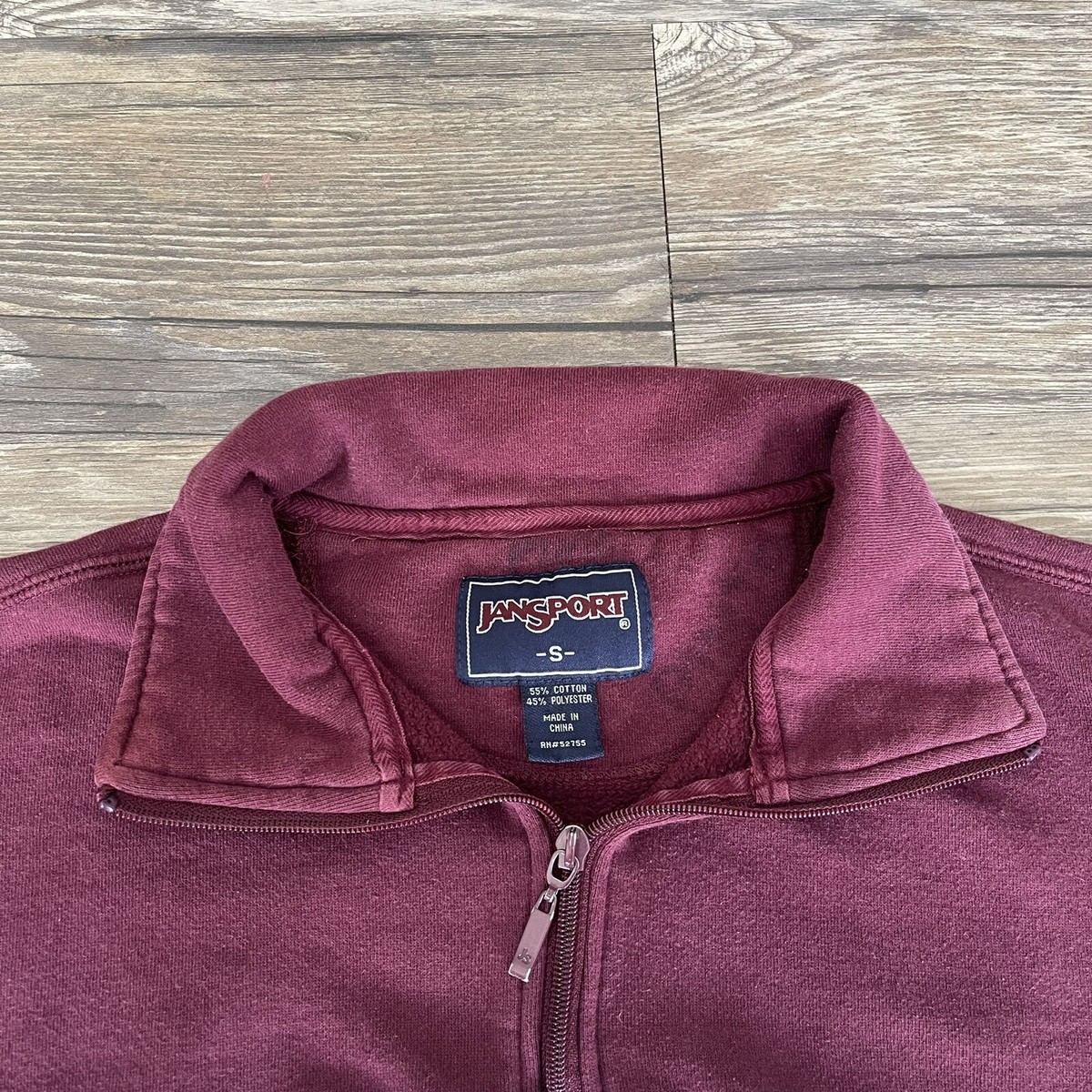 Sweat à Capuche Homme Harvard University – JanSport – Taille S – Noir – Zippé Intégral