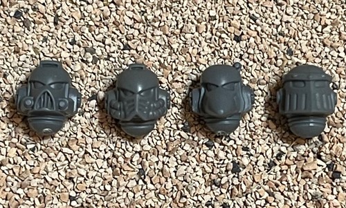 Space Marine Veteran Ancient Helme Heads Leviathan 40k