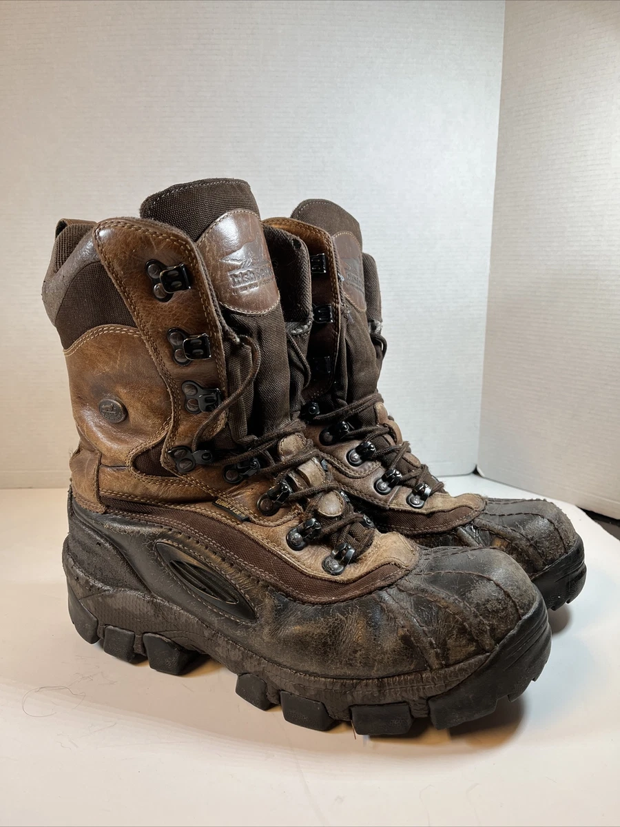 REDWING IRISH SETTER Boots SNOW TRACKER THINSULATE 600 GRAM HUNTING US 9.5 A77