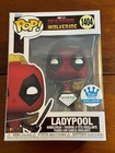 FUNKO POP MARVEL DEADPOOL/WOLVERINE #1404 LADYPOOL Diamond Exclusive-FAST SHIP