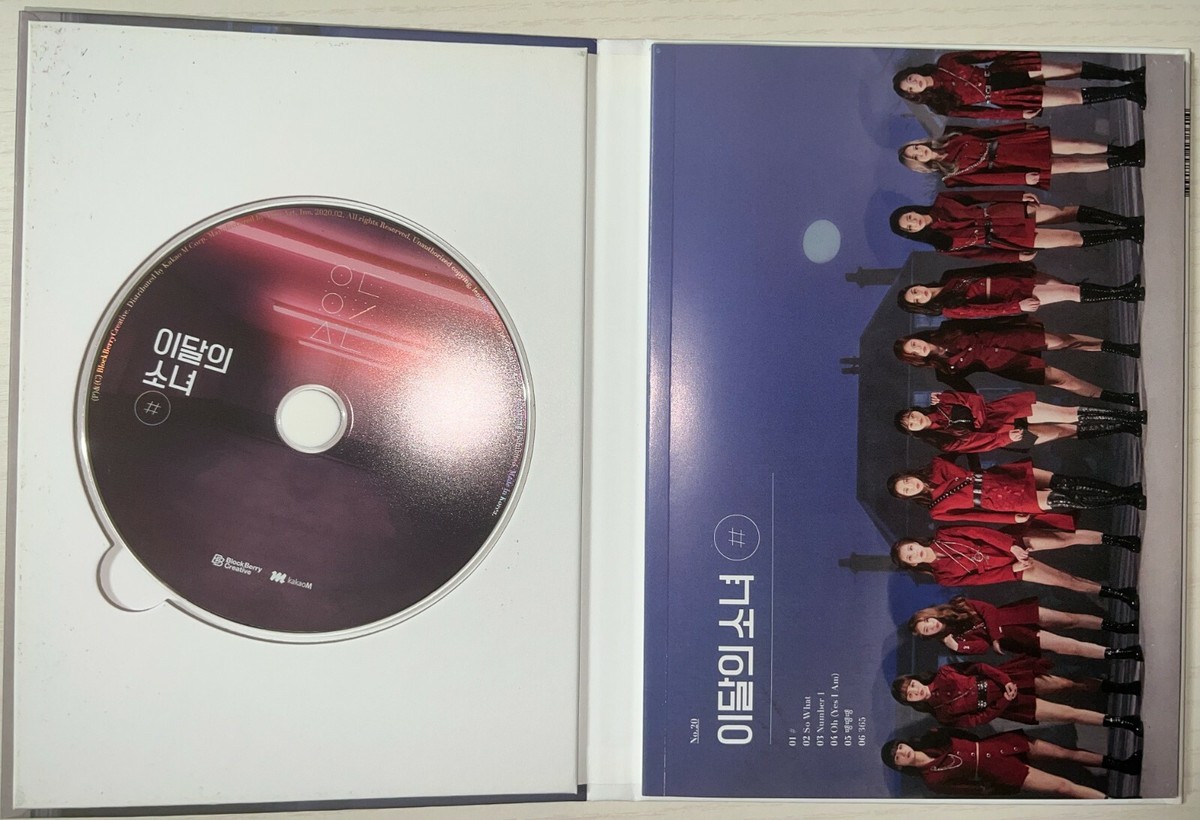 LOONA [#] All Member Autographed Signed Promo Album | eBay