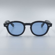 2026 MEN'S Blue glasses women blue polarized sunglasses Johnny Depp glasses