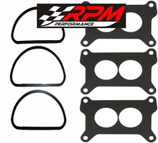 Ford Fe 390 406 427 428 Tri-power 3x2 Air Cleaner Carburetor Base Gasket G46-bk
