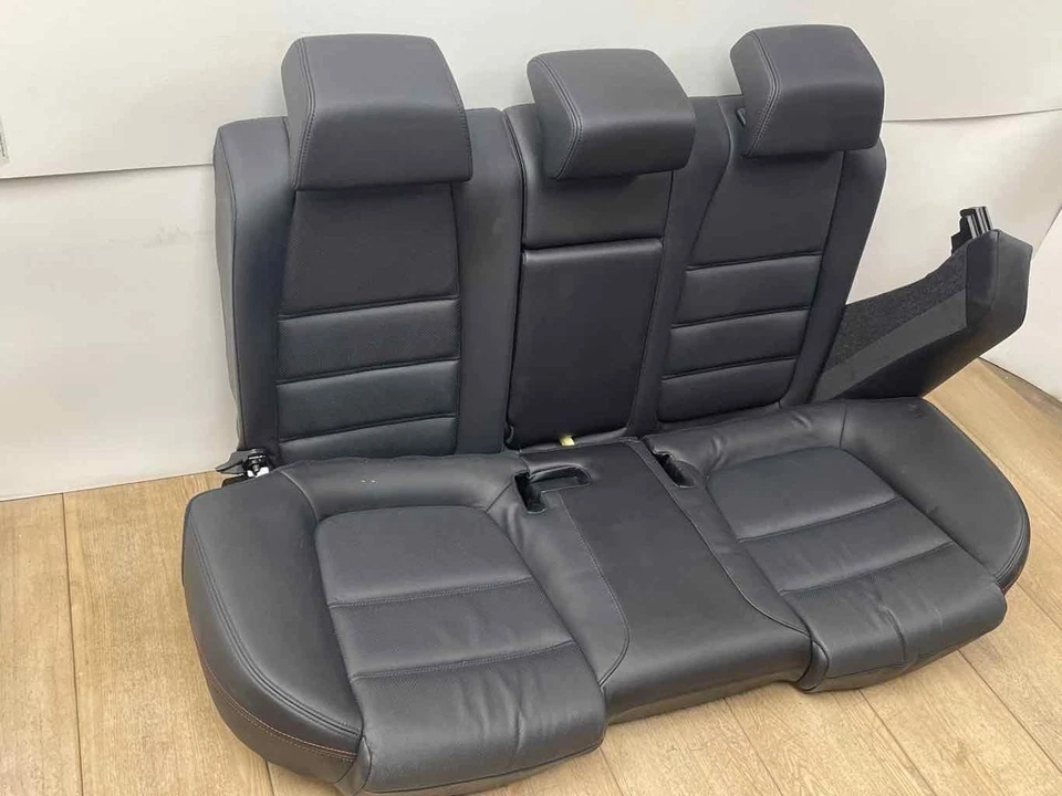 Se adapta a 14 15 MAZDA 6 Grand Touring asiento trasero superior e inferior completo cuero negro Foto 2 de 4