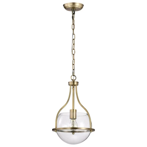 Amado 1 Light Pendant - 10 Inches - Vintage Brass Finish - 60-7815 - Picture 4 of 4