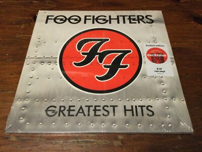 FOO FIGHTERS GREATEST HITS EXCLUSIVE RED DOUBLE VINYL 2021 LP SEALED LIMITED