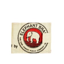 Wallet handmade from recycled cement bags in Cambodia sale donates school kit