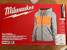 Brand New Milwaukee Tool 336G-21S M12 Heated Women's Hoodie Kit - Gray Small