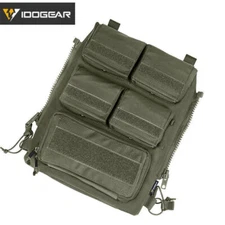 IDOGEAR Tactical Pouch Bag Zipper On Panel W/Mag Pouch For JPC2.0 CPC AVS Vest