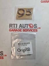 Genuine Saab New 95 9-5 1998 - 2010 Boot Badge Emblem 12756118