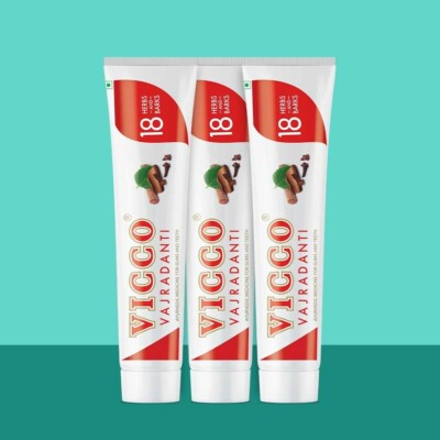 #ad #ad 3 X Vicco Vajradanti Toothpaste Ayurvedic Herbal Toothpaste 200 Gram $26.99