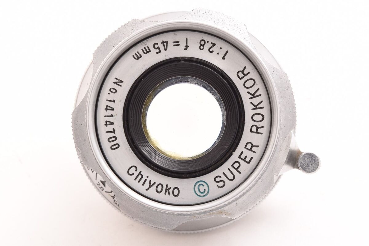Chiyoko Super ROKKOR 1:2.8 f=45mm 2.8 Leica LTM #1414700 kjm Chiyoko Super ROKKOR 1:2.8 f=45mm 2.8 Leica LTM #1414700 kjm