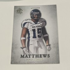 2012 SP Authentic Rishard Matthews #83 Rookie RC