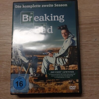 BREAKING BAD - die komplette zweite Staffel DVD Box 