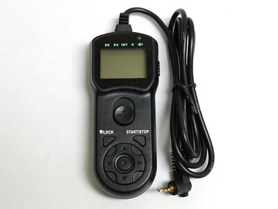 JJC TM Series Multi-Function LCD Timer Remote Control for PENTAX, Canon
