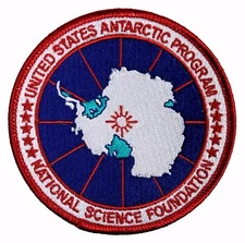 United States Antarctic Program Embroidered Patch - Antarctica Patch / NSF USAP