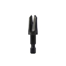 Make it Snappy Tools 1/4 Inch Tapered Plug Cutter 1/4 Inch Quick Change Shank...